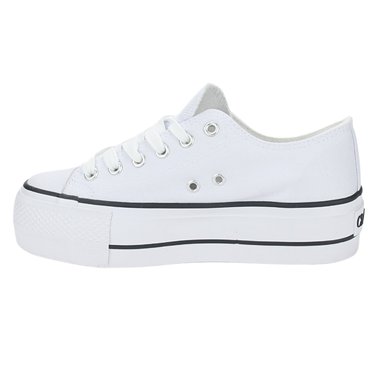 ZAPATILLAS MUJER CHALADA URBANAS BLANCO CRUNI-1 - 2