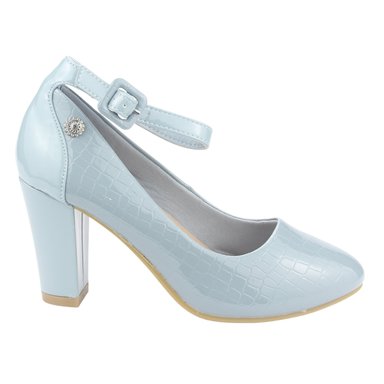ZAPATO CHALADA MUJER COBNA-6 AZUL CASUAL - 1
