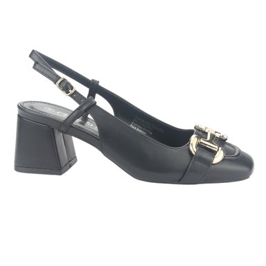 ZAPATO CHALADA MUJER CORSO-8 NEGRO CASUAL - 1