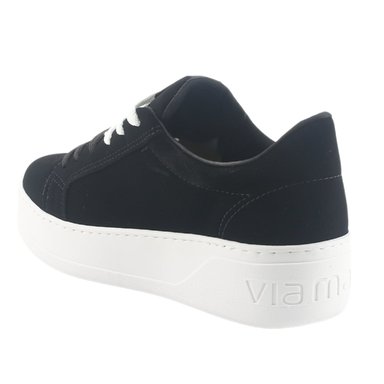 ZAPATILLA VIA MARTE MUJER 023-011-01 NEGRO CASUAL - 4