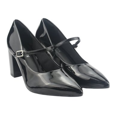 ZAPATO VIA MARTE MUJER 028-014-01 NEGRO CASUAL - 5