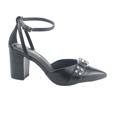 ZAPATO VIA MARTE MUJER 028-015-01 NEGRO CASUAL - 1