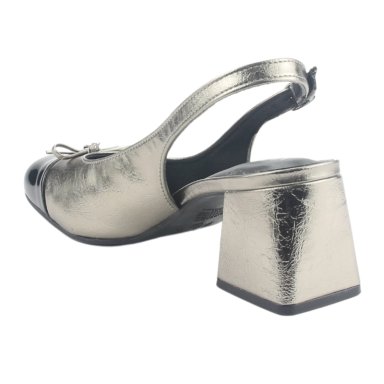 ZAPATO VIA MARTE MUJER 067-001-01 DORADO CASUAL - 7