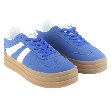 ZAPATILLA CHALADA MUJER ANDY-11 AZUL URBANO - 5