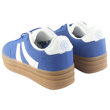 ZAPATILLA CHALADA MUJER ANDY-11 AZUL URBANO - 6