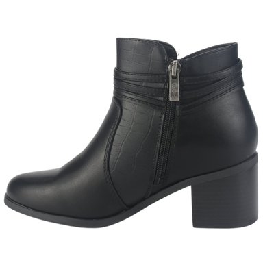 BOTIN CHALADA MUJER DIVA-4 NEGRO CASUAL - 2