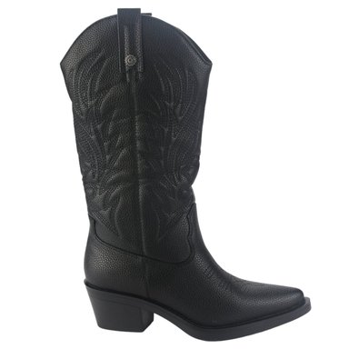 BOTA CHALADA MUJER WEST-22 NEGRO CASUAL - 1