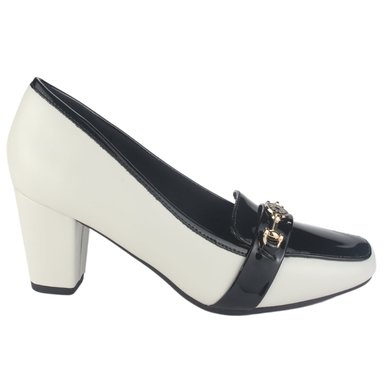 ZAPATO CHALADA MUJER FALERNA-1 BLANCO CASUAL - 1