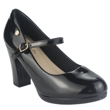 ZAPATO CHALADA MUJER BRUNA-3 NEGRO CASUAL - 3