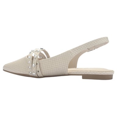 BALLERINA MUJER  CHALADA MARIS-8 BEIGE CASUAL - 4
