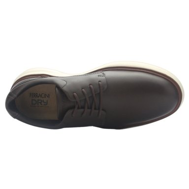 ZAPATO DE HOMBRE CAFE  CASUAL FERRACINI 3166 MODENA - 5