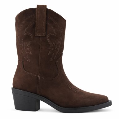BOTIN CAFE  MUJER CASUAL CHALADA WEST - 1