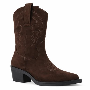 BOTIN CAFE  MUJER CASUAL CHALADA WEST - 3
