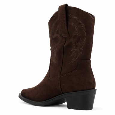 BOTIN CAFE  MUJER CASUAL CHALADA WEST - 4