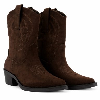 BOTIN CAFE  MUJER CASUAL CHALADA WEST - 5