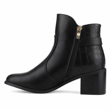 BOTIN NEGRO MUJER CASUAL CHALADA DIVA - 2