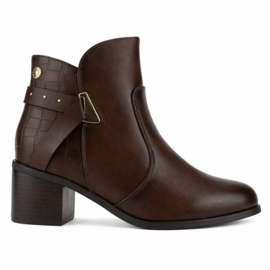 BOTIN CAFE  MUJER CASUAL CHALADA DIVA - 1