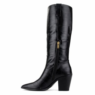 BOTA NEGRO MUJER CASUAL CHALADA NEVADA - 2