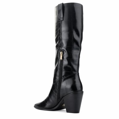BOTA NEGRO MUJER CASUAL CHALADA NEVADA - 4