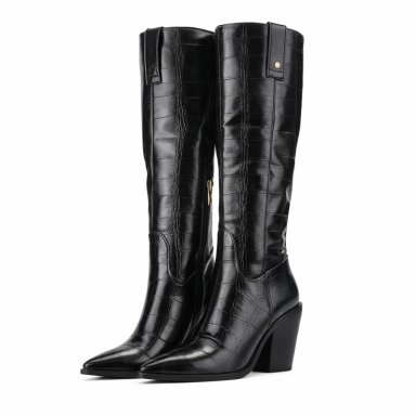 BOTA NEGRO MUJER CASUAL CHALADA NEVADA - 5