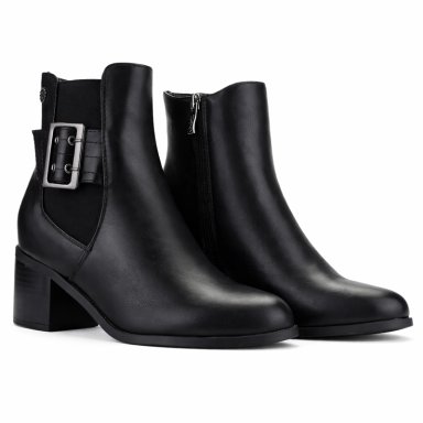 BOTIN NEGRO MUJER CASUAL CHALADA DIVA - 5