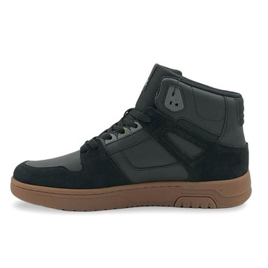 ZAPATILLA URBANA CAÑA ALTA CUERO BLACK HOMBRE NATGEO - 3
