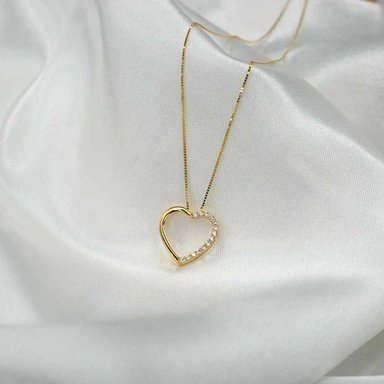 CONJUNTO CORAZÓN ORO 18K - 2