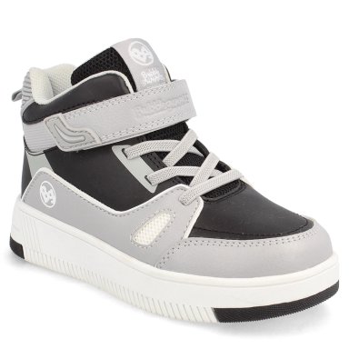 ZAPATILLA NIÑO BUBBLEGUMMERS ARNIE NEGRO - GRIS 34-38 - 2