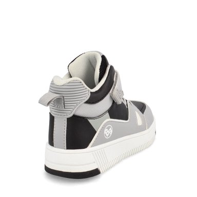 ZAPATILLA NIÑO BUBBLEGUMMERS ARNIE NEGRO - GRIS 34-38 - 4