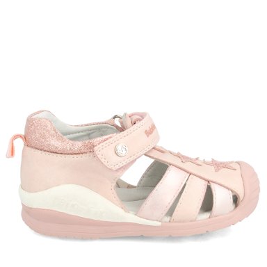 SANDALIAS NIÑA BUBBLEGUMMERS BIO FIT ROSA CLARO 18-21 - 1