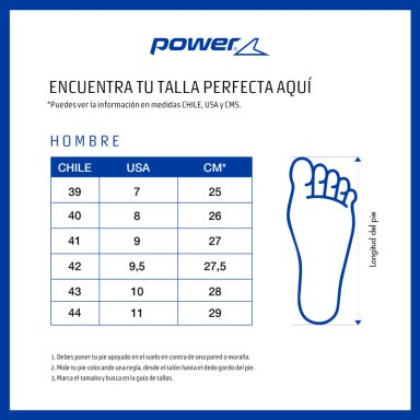 ZAPATILLA HOMBRE POWER TREK TOR CAFE - 8