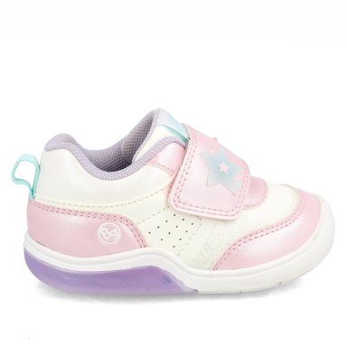 ZAPATILLAS NIÑA BUBBLEGUMMERS URBANAS BLANCO LUCES TOKIO - 5