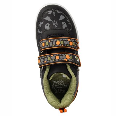 ZAPATILLAS NIÑO BUBBLEGUMMERS URBANAS NEGRO LUCES - 6