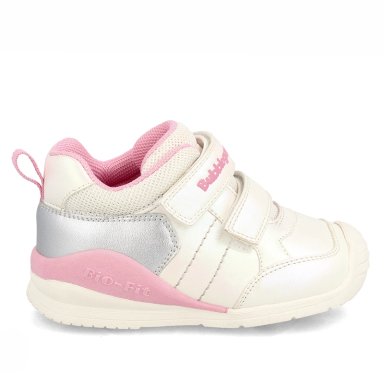 ZAPATILLAS NIÑA BUBBLEGUMMERS URBANAS BLANCO BIO FIT PINK - 5