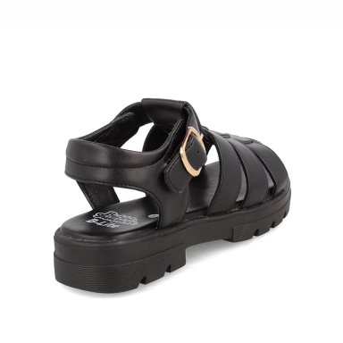 SANDALIA NIÑA BUBBLEGUMMERS NEGRO DUNIA - 4