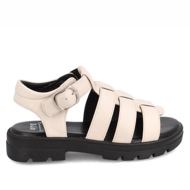 SANDALIA NIÑA BUBBLEGUMMERS BLANCO DUNIA - 1