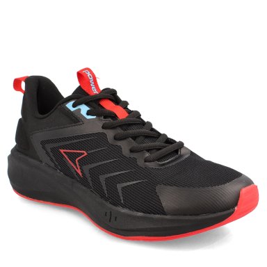 ZAPATILLA HOMBRE POWER SWIFT NEGRO-ROJO - 1