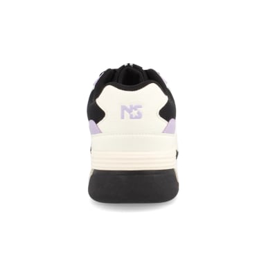 ZAPATILLA MUJER NORTH STAR SKATER CHUNK BLANCO-NEGRO - 3