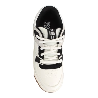 ZAPATILLA HOMBRE NORTH STAR SKATER CHUNK BLANCO-NEGRO - 4