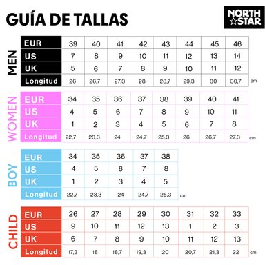 ZAPATILLA HOMBRE NORTH STAR SUPRIME BLANCO - 7