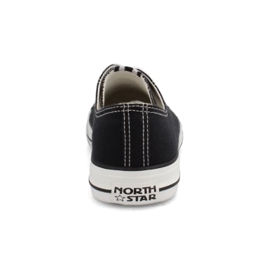 ZAPATILLA UNISEX NORTH STAR SUPRIME NEGRO Y BLANCO - 3