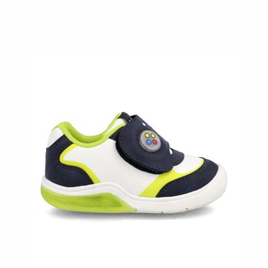 ZAPATILLA NIÑO BUBBLEGUMMERS TOKIO BLANCO - VERDE - 1