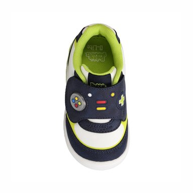 ZAPATILLA NIÑO BUBBLEGUMMERS TOKIO BLANCO - VERDE - 4