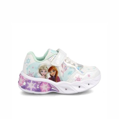 ZAPATILLA NIÑA BUBBLEGUMMERS FROZEN/ELSHOFF BLANCO - CELESTE - 1
