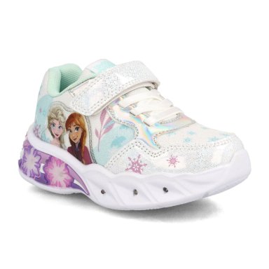 ZAPATILLA NIÑA BUBBLEGUMMERS FROZEN/ELSHOFF BLANCO - CELESTE - 2