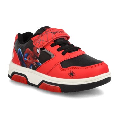 ZAPATILLA NIÑO BUBBLEGUMMERS SPIDERMAN ROJO - NEGRO - 2