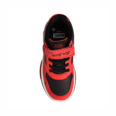 ZAPATILLA NIÑO BUBBLEGUMMERS SPIDERMAN ROJO - NEGRO - 4