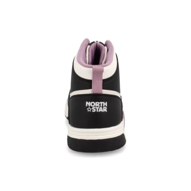 ZAPATILLA MUJER NORTH STAR COURT 86 NEGRO/BLANCO - 3