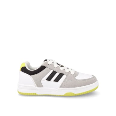 ZAPATILLA NIÑO NORTH STAR HEM GRIS-AMARILLO - 1