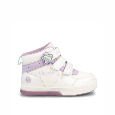 BOTIN NIÑA BUBBLEGUMMERS NEON BLANCO - 1